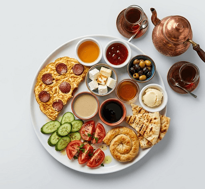 Middle East Breakfast (for 2) 