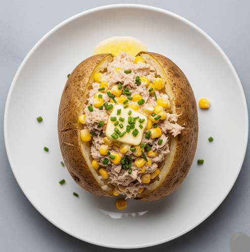 Tuna, Mayo & Sweetcorn Jacket Potato 