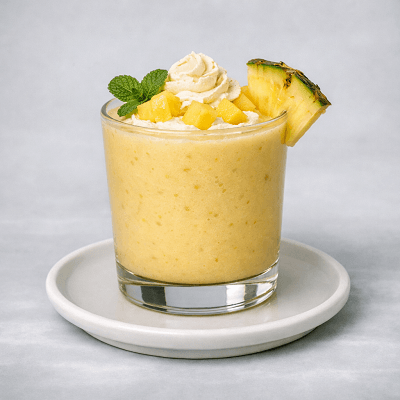 Fresh Pineapple Surprise Smoothie 