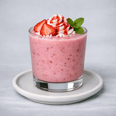 Fresh Strawberry Delight Smoothie 