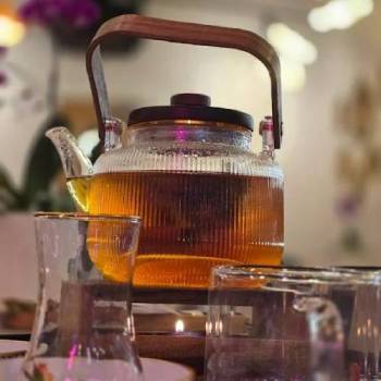 Relaxing Teas served at Papillon café and restaurant Birmingham